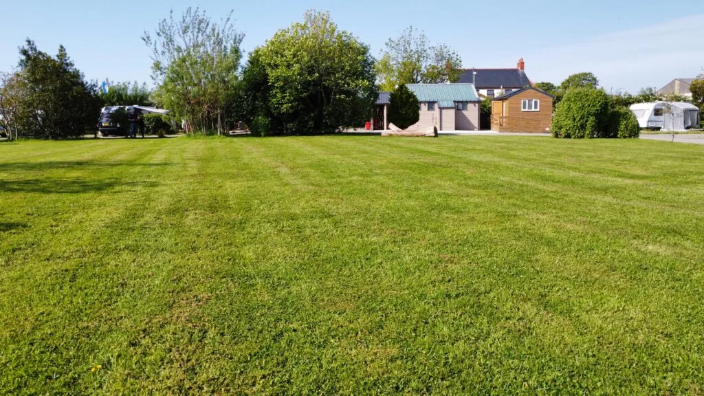 Hungerford Farm Touring Caravan Park recreation field